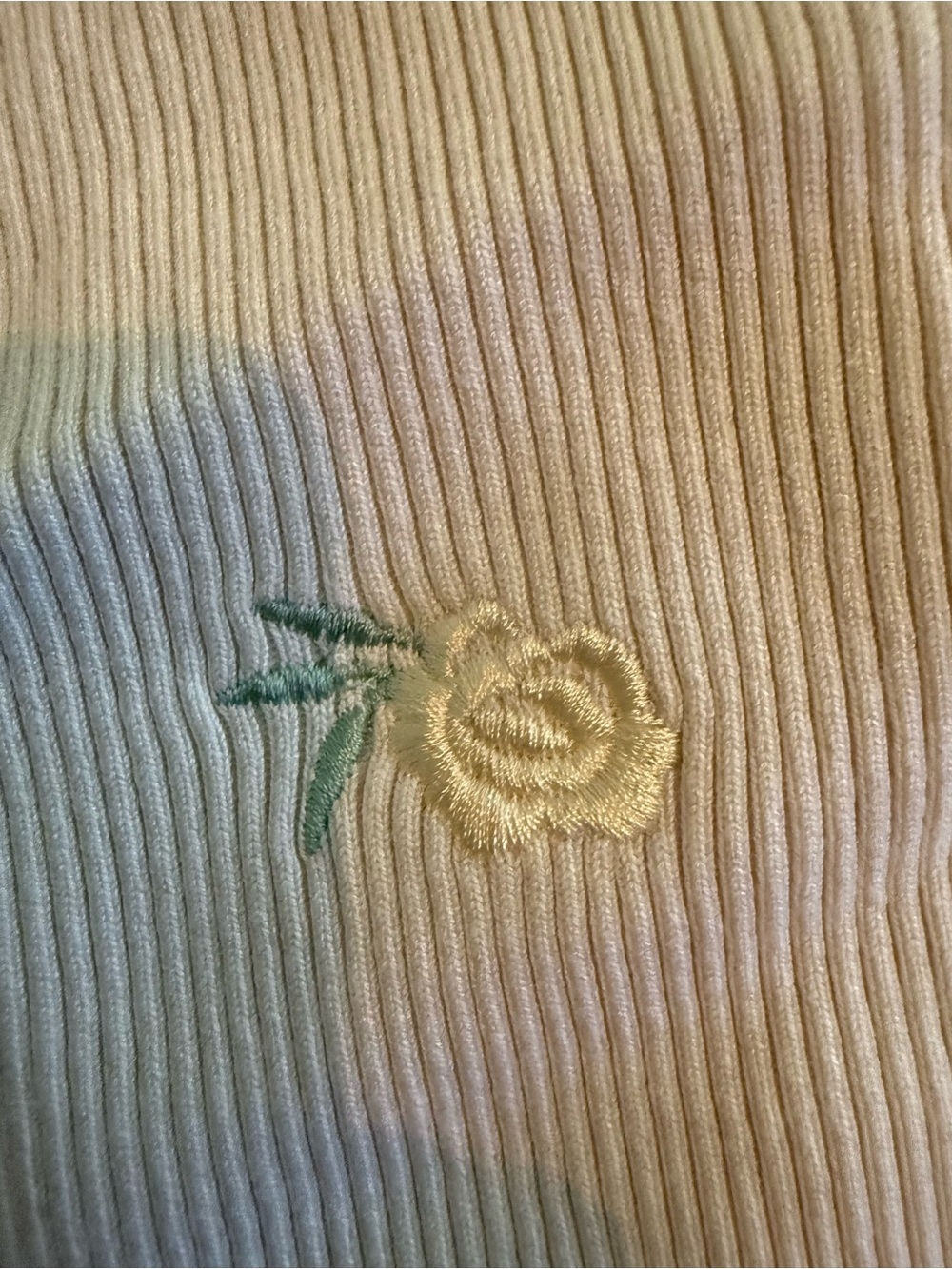 H&M Ribbed Floral Cami Top - Picture 3 of 5